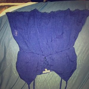 blue tank no wears no tears worn twice